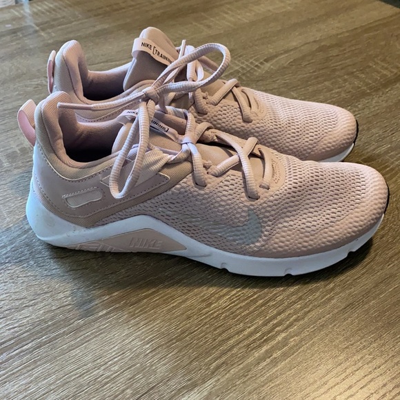 Nike Shoes Womens Light Pink Nike Training Tennis Shoes Poshmark